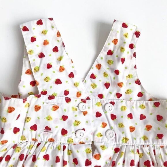 Vintage Jo Joe Fashions strawberry dress 3T - Picture 5 of 5